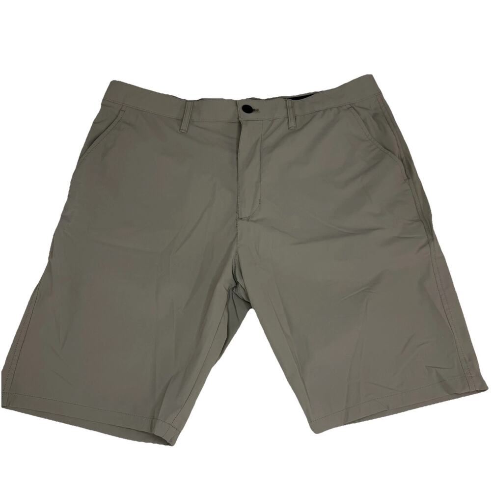 Kenneth Cole Golf Performance‎ Men's Shorts Sz 38 Khaki Stretch Moisture Wicking